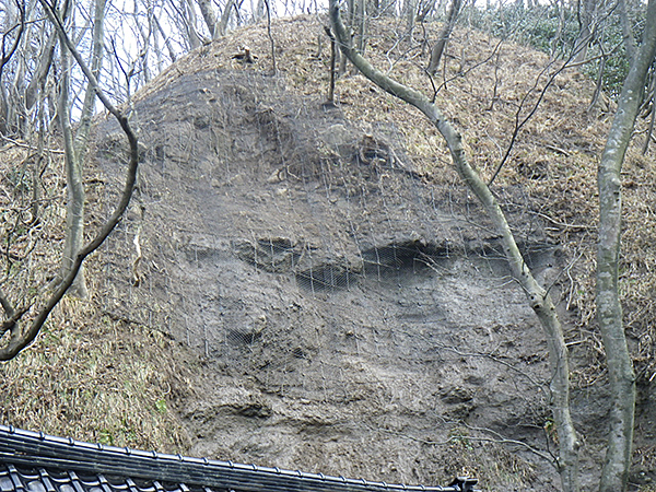 写真1　山形県鶴岡市小波渡地内にてプラスネットを敷設しました