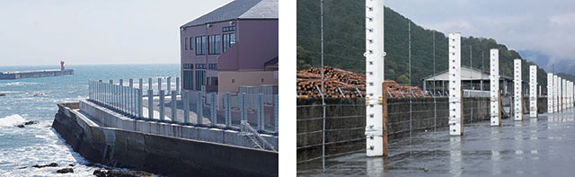 アクリル止水パネル/津波バリアー