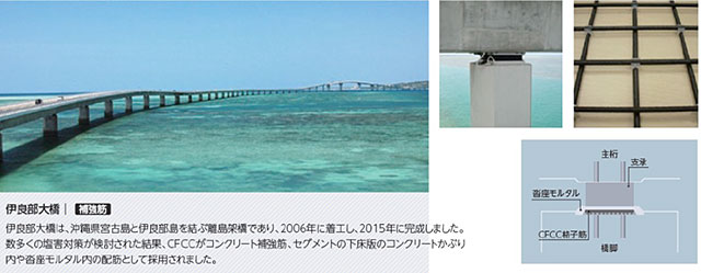 CFCC（炭素繊維複合材ケーブル）・土木用補強材