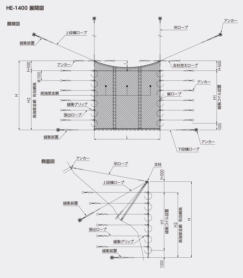 HE-1400展開図